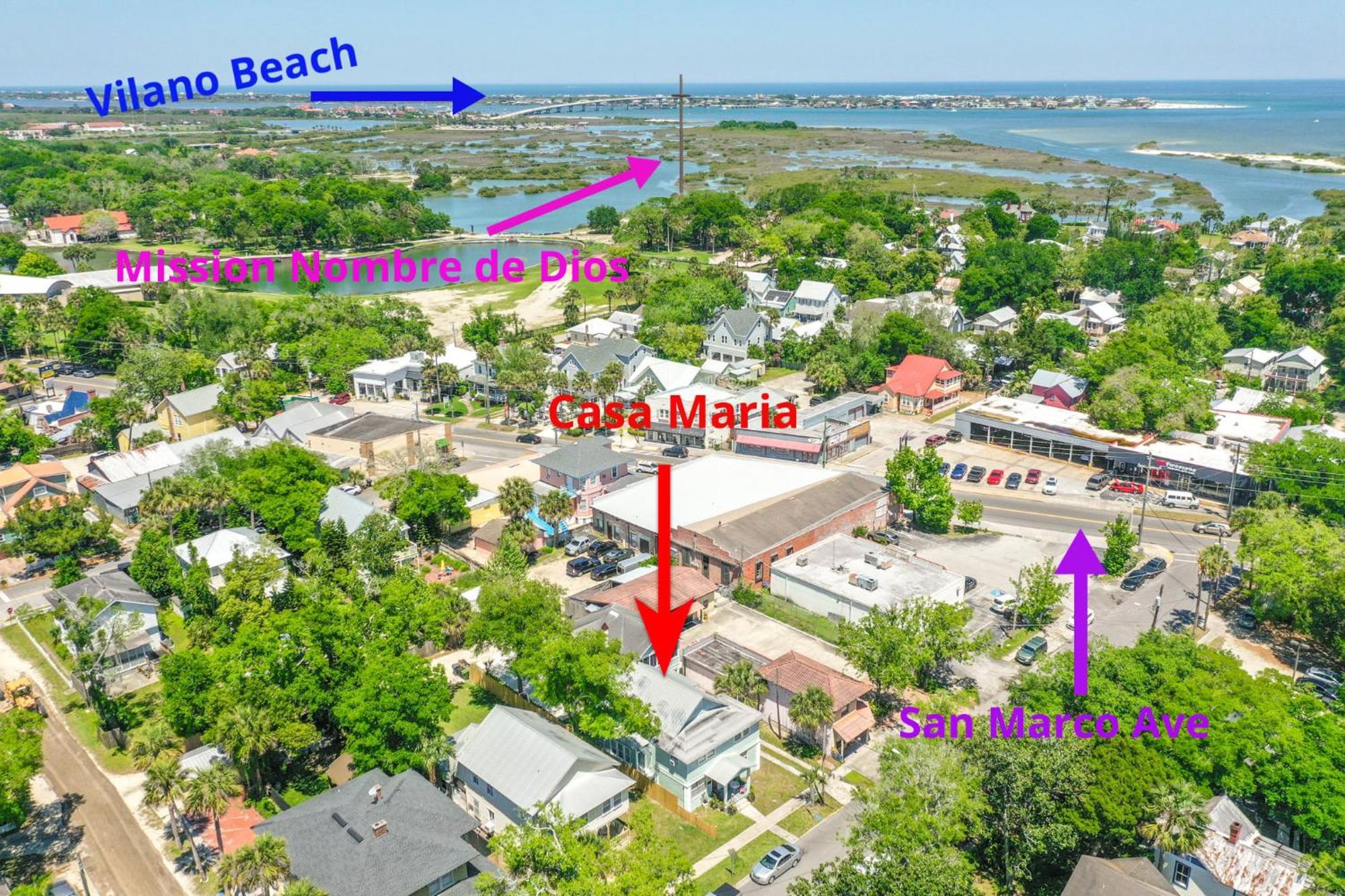 Casa Maria 2- Charming, Quaint Apt Next To Everything Downtown! Saint Augustine Exterior foto